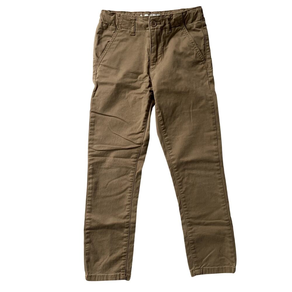 Lazer/Co Cotton Stretch Khakis Chinos - Brown - 7